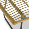 Florence Wicker PE Rattan Garden Outdoor Sofa, Table & Chairs 4 Piece Set