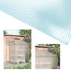 6-24x Polycarbonate Carport Roofing Sheet Panel Greenhouse Cover Cold Frame 4mm