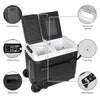 60L Portable Car Refrigerator -20°C to 20°C Dual Zone Camping Fridge/Freezer