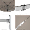 4-Tier Adjustable Corner Shelving Unit Garage Storage Utility Rack