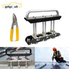 Metal Bending Tool Standing Seam Roofing Tool Metal EdgeBead Roller & Tin Snips