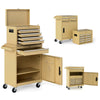 5-Drawer Rolling Tool Chest High Capacity Tool Storage Cabinet Yellow