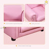 Kids Sofa Chair Seat Childrens Armchair Footstool Playroom Bedroom Pink