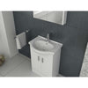 Bathroom Cabinet Vanity Unit Sink Basin Storage White Ceramic Bundle Furniture