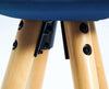 Bar Stools Kitchen Breakfast Chairs Dining Modern Wooden Velvet | Set of 2