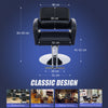 CO-Z Barber Chair 360° Hair Styling Salon Swivel Hairdressing Chair Adjustable