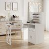 Professional Manicure Table Nail Technician Desk Beauty Salon Station with Shelf