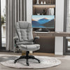 Office Chair w/ Heating Massage Points and Lumbar Support Grey
