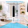 Schallen 5.4L Air Cooler Machine Black and White Evaporative Tower Fan Portable