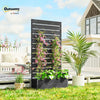 Trellis Planter Box Garden Raised Bed Privacy Screen Climbing Plants Flowers