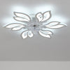 Ceiling Fan Light LED 3-Color Dimmable Chandelier Lamp W/ Bluetooth APP Control