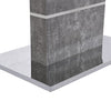 Parini Wooden Bar Table Rectangular In Concrete Effect
