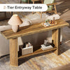 Modern Console Table for Entryway 55-Inch Wood Narrow Sofa Table for Living Room