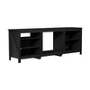 Electric Fireplace With TV Stand Unit Cabinet LED Fire Heater Flame Living Room