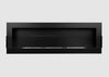 BIOFIREPLACE 1200X400 black structural with glass