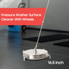 16.5" Pressure Washer Surface Cleaner Stainless Steel Power Washer Accessory