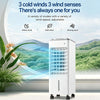 Portable Evaporative Air Cooler,3 in 1 Air Cooler/Fan/Humidifier Air Conditioner