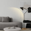 Adjustable Black & Gold Floor Lamp