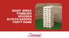 Giant Tumbling Wooden Blocks Garden Party Game