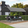 Aluminium Pergola Awning Summer Garden Gazebo Garden Canopy Outdoor Furniture