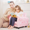 Kids Armchair Children Sofa Set with Footrest Toddler Padding Couch