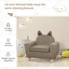 Kids Sofa Chair Toddler Armchair for Bedroom Playroom Brown