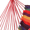 Deluxe Hanging Rope Chair Porch Swing Yard Garden Patio Hammock Cotton Outdoor
