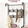 Entryway Hall Tree with Storage Bench, Drawer, 8 Hooks, Shoe Rack & 2-Tier Shelf
