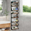 2-in-1 No Punching Over The Door Rack With Adjustable Basket Over Door Storage