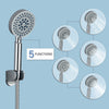 Chrome Luxury Bathroom Sink Bath Filler Tap Shower Mixer Taps with Hand Held Set