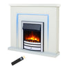 Freestanding Electric Fireplace Suite - Bempton Suite