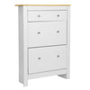 Shoe Rack Shoes Storage Cabinet Wooden Stand Cupboard Unit 3 Drawer Organiser