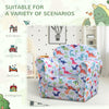 Kids Armchair Toddler Sofa Foam Filled Upholstered Couch Dinosaur