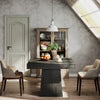 Square Dining Table for 4 People, 31.5inch Kitchen Wood Table Small Dinner Table