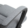 Vinsetto Office Chair for Desk, with Height Adjustable, Wheels, Dark Grey