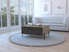 Coffee Occasional Table With 1 Grey Oak Effect Drawer Living Room Storage