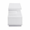 Celia High Gloss TV Stand With 2 Drawers In White And Grey