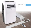 9000 BTU Portable Air Conditioner 4-in-1 AC Unit Remote 230V UK Plug