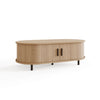 Omari Coffee Table Oak Effect with Storage Modern Living Room Furniture