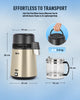 CO-Z 4L 750W Water Distiller Machine Stainless Steel Purifier Distilling Golden