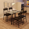 Dining Table Set with 2/4 Chairs, Modern Design for Kitchen, Home, Patio, Garden