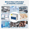 3L Ultrasonic Cleaner 40kHz w/ Heater Timer Basket Jewellery GlassesDental Tools