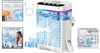 4-in-1 Portable Desktop AC - 1250ML Water Tank, 3 Speeds & 7 Colors Night Light