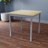 Solid Wooden Dining Table and 2 4 Chairs Set Home Kitchen Furniture