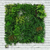 Artificial Living Wall Spring Hedge Plant Panel In / Outdoor UV Stable 100x100cm