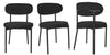 2 Velvet Dining Chairs Velvet Seat Chairs Plush velvet seat and backrest