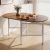 Farmhouse Writing Table 150 CM Folding Dining Table for 6-8 People