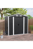 Metal Garden Shed 7 x 4ft Garden Storage Shed Warehouse With Floor Foundation UK
