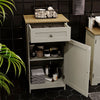 Priano Freestanding Bathroom Cabinet Unit Grey Vanity Cupboard Storage Unit
