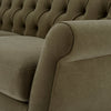 Dusk Hebden Olive Green Velvet 3 Seater Sofa RRP £1689